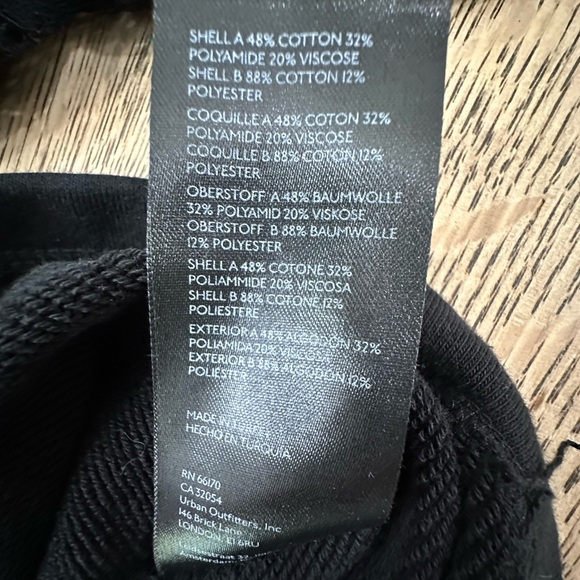 Anthropologie Maeve Lace Floral Black Top Blouse Sweatshirt small - Picture 11 of 16